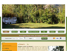 Tablet Screenshot of nagbeliresort.com